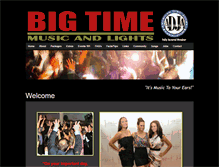 Tablet Screenshot of btmusicdj.com